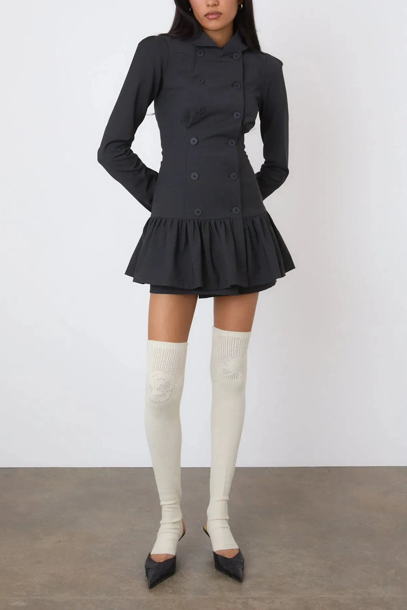 PEACHY DEN Romy Dress - Flint