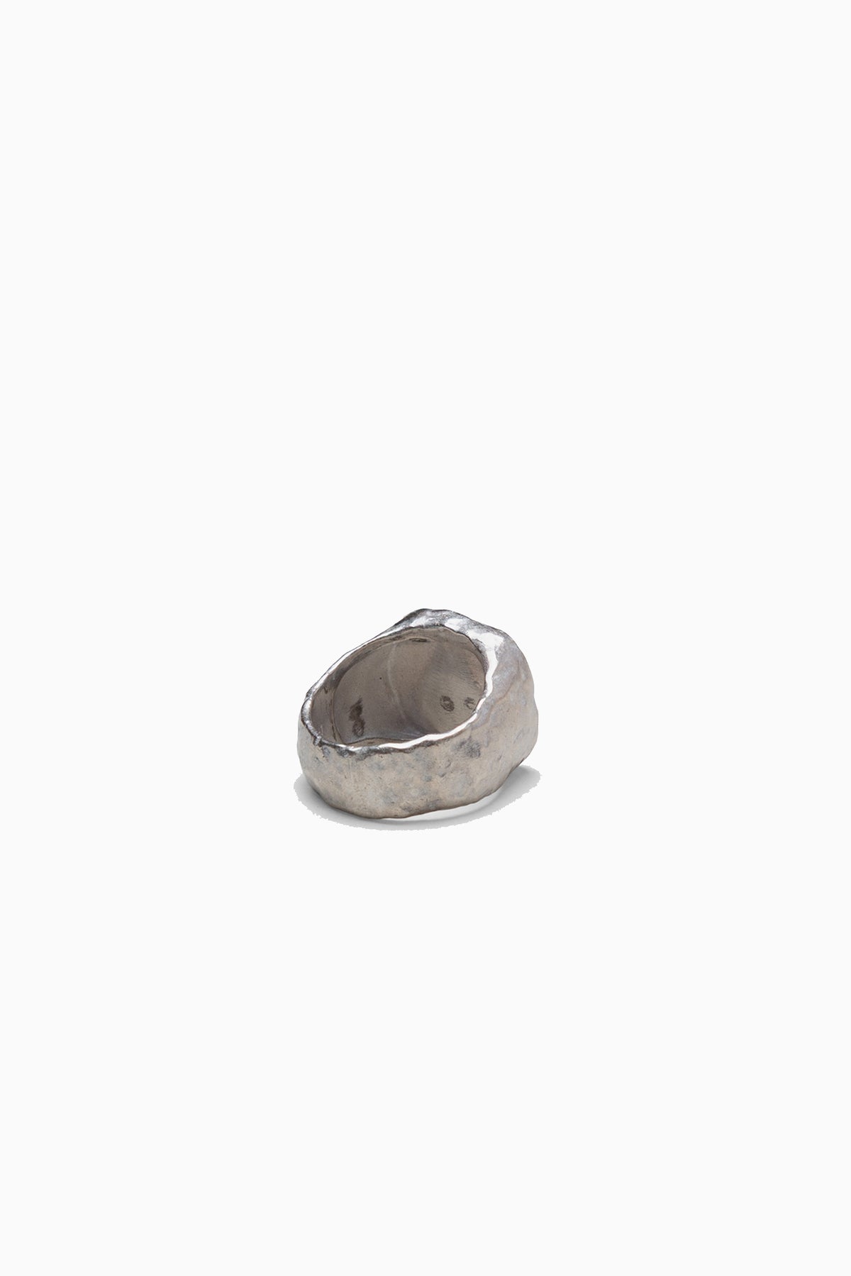 Lodge Ring - Oxidised Silver