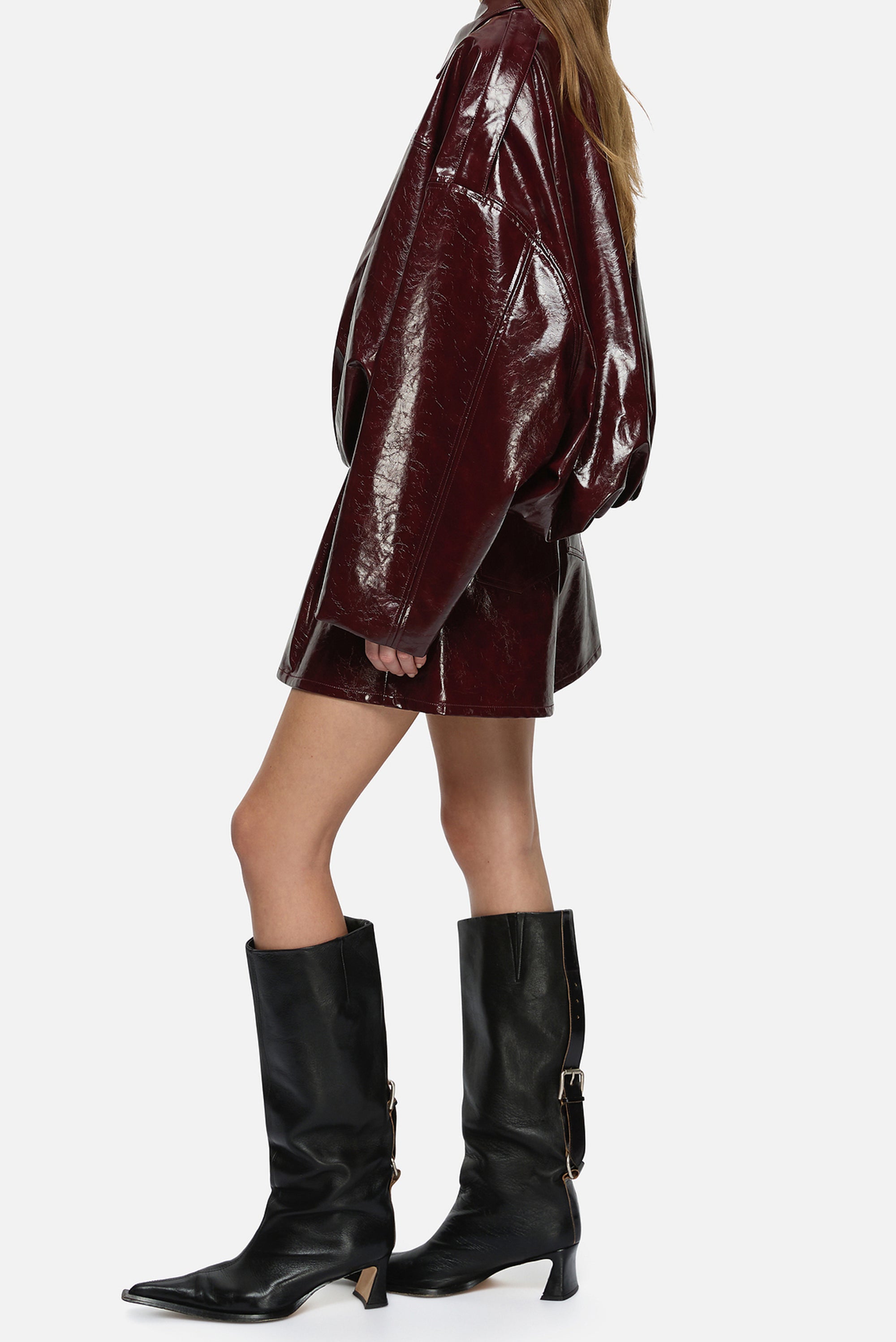 Rita Shorts - Burgundy