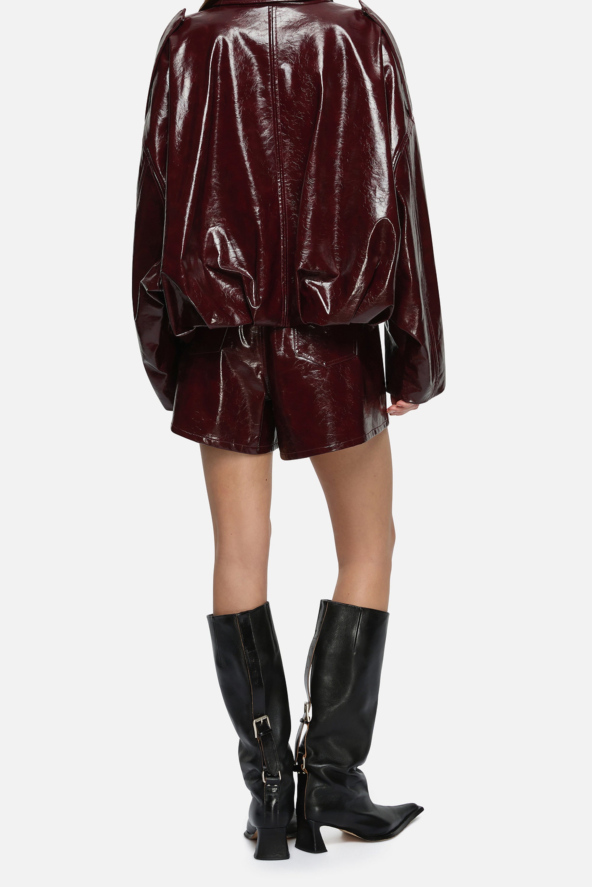 Rita Shorts - Burgundy
