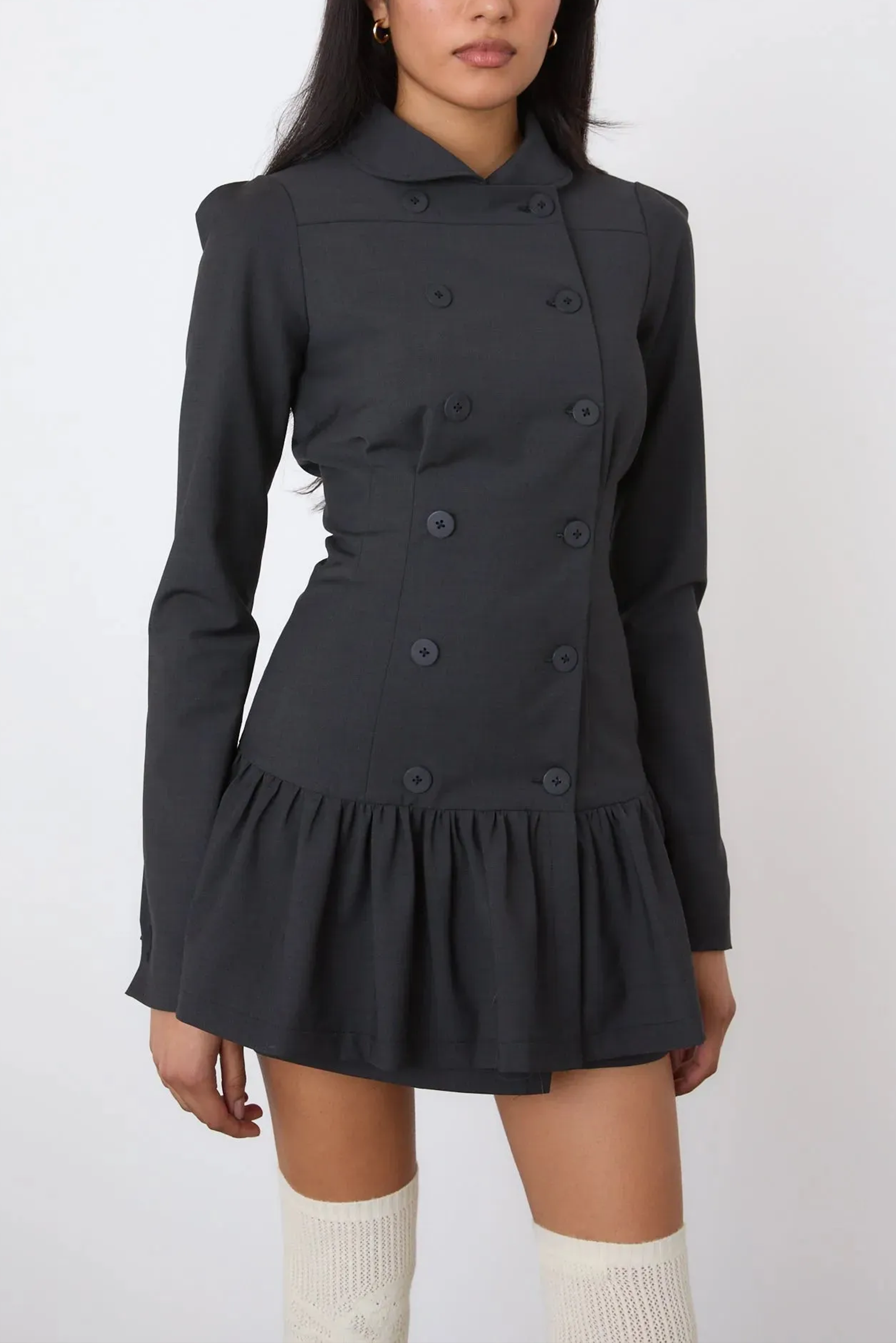 PEACHY DEN Romy Dress - Flint