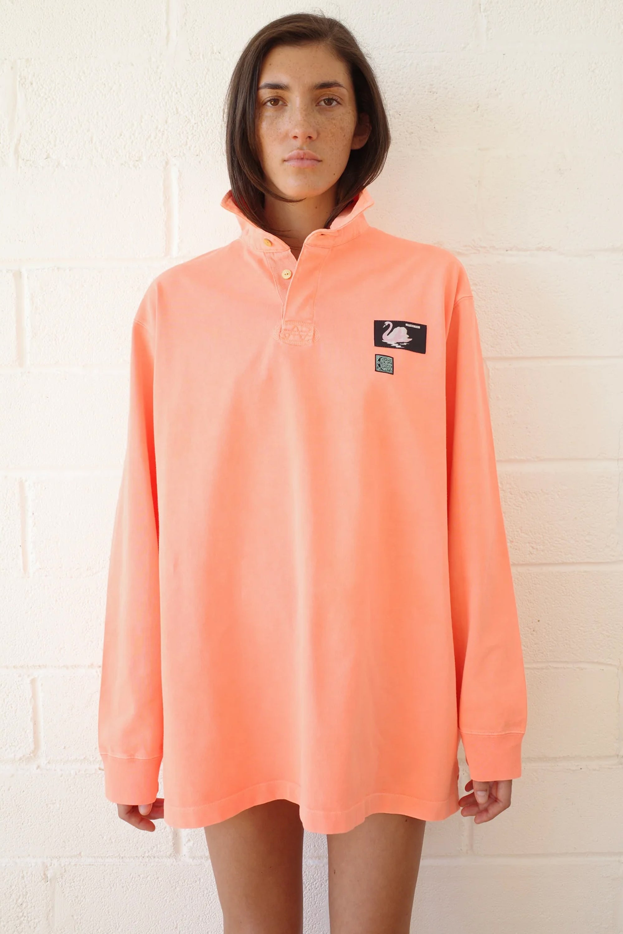 Rugby Top - Neon Orange