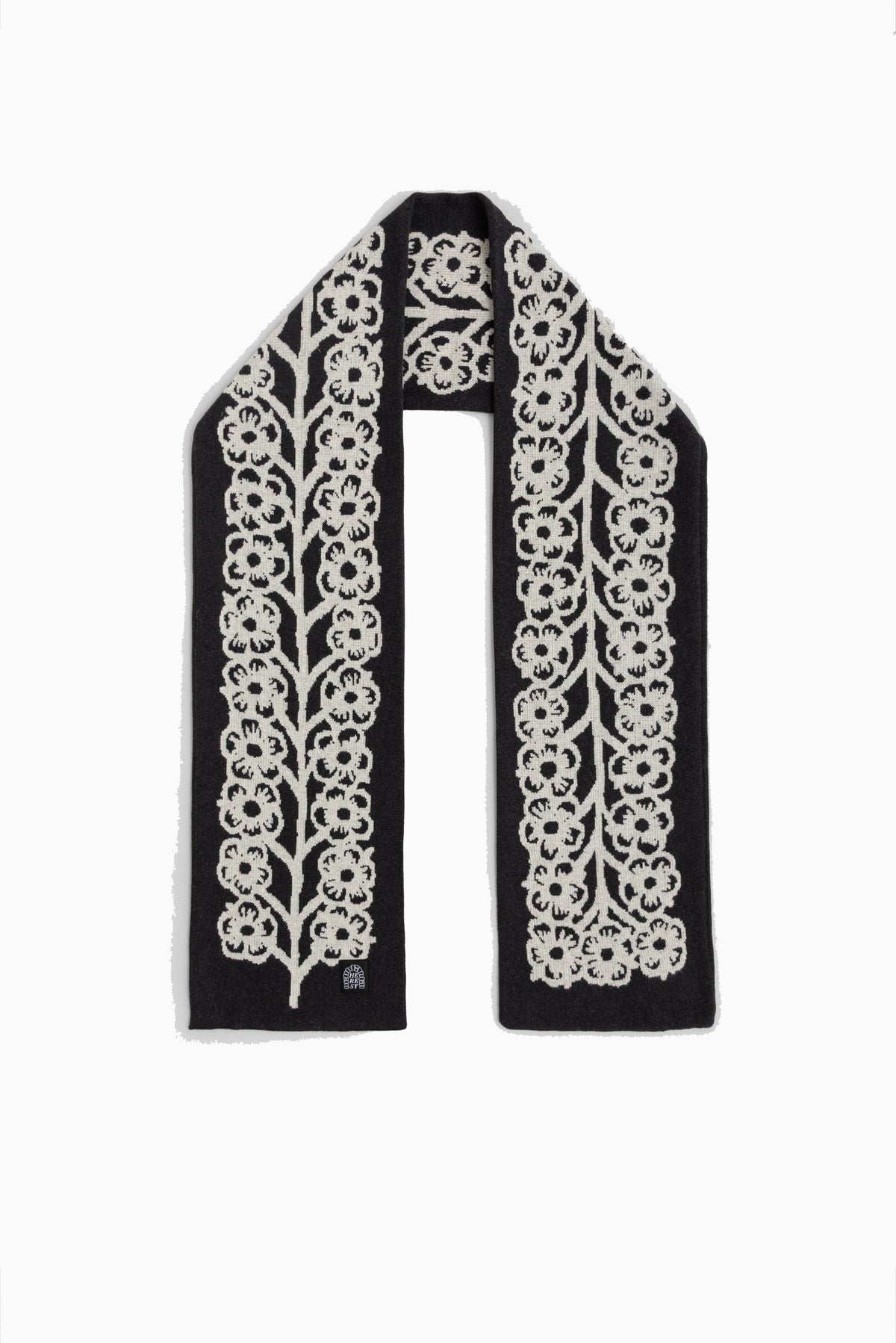 Verdure Scarf - Charcoal