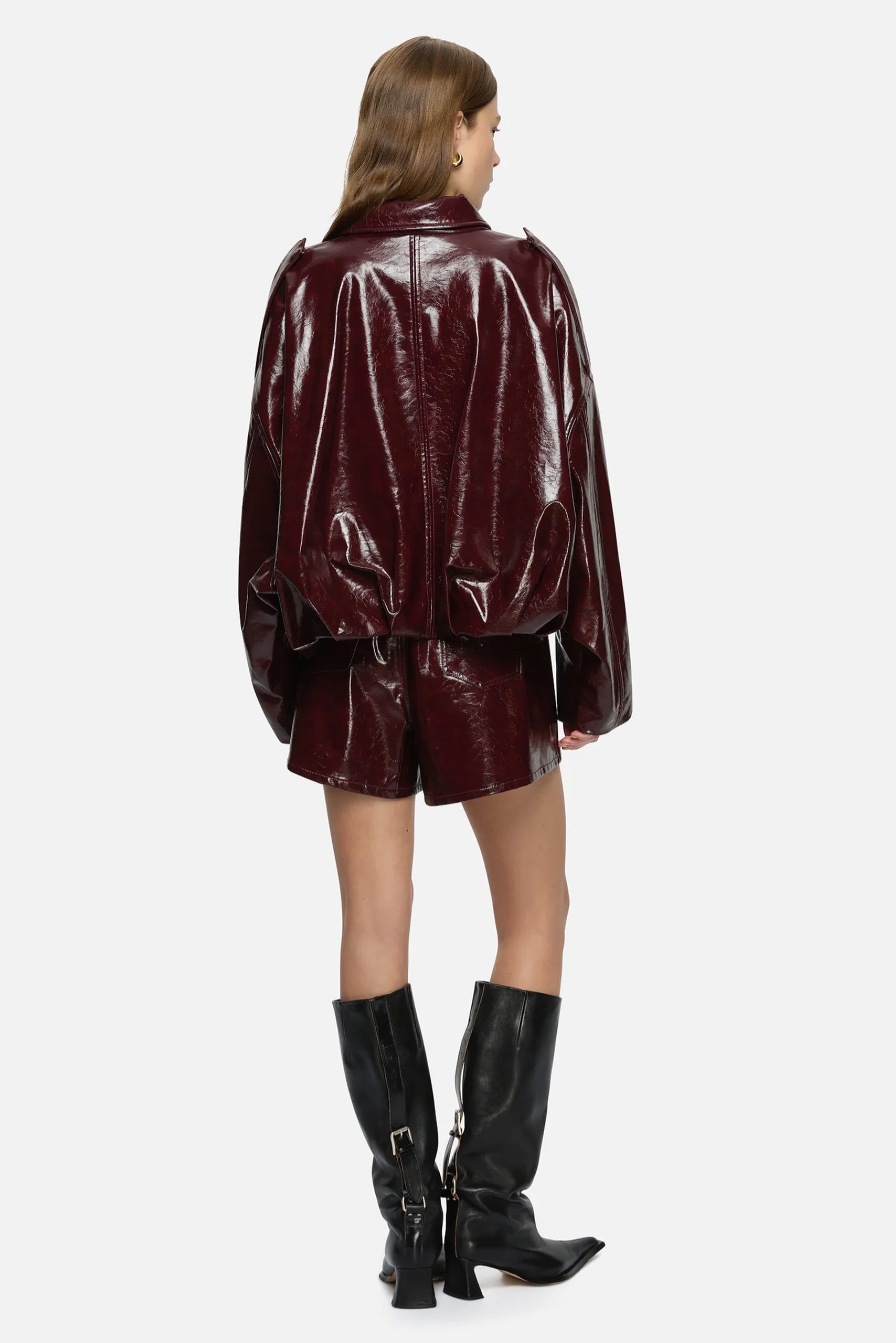 Rita Shorts - Burgundy