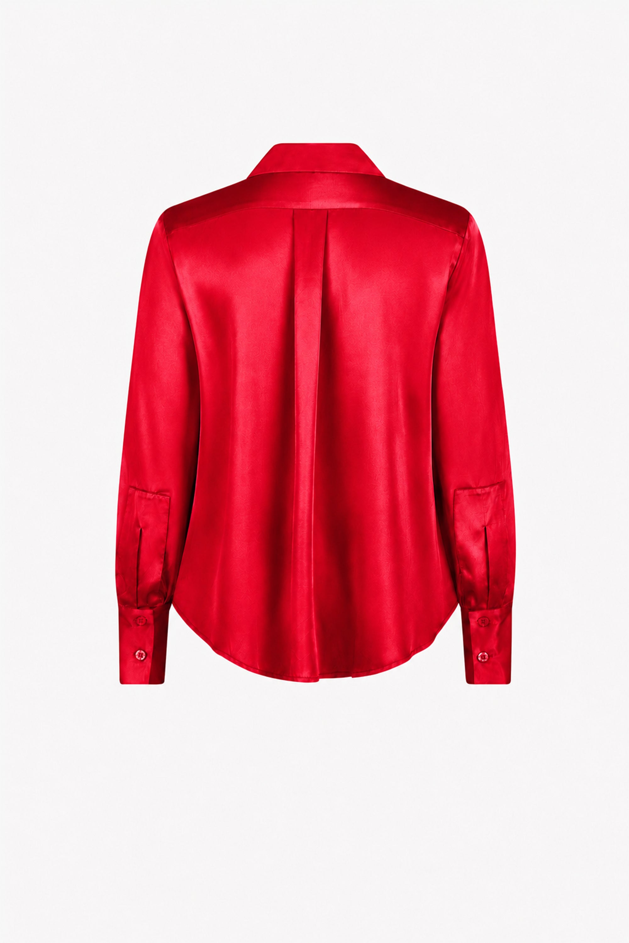 Silk Shirt - Raspberry