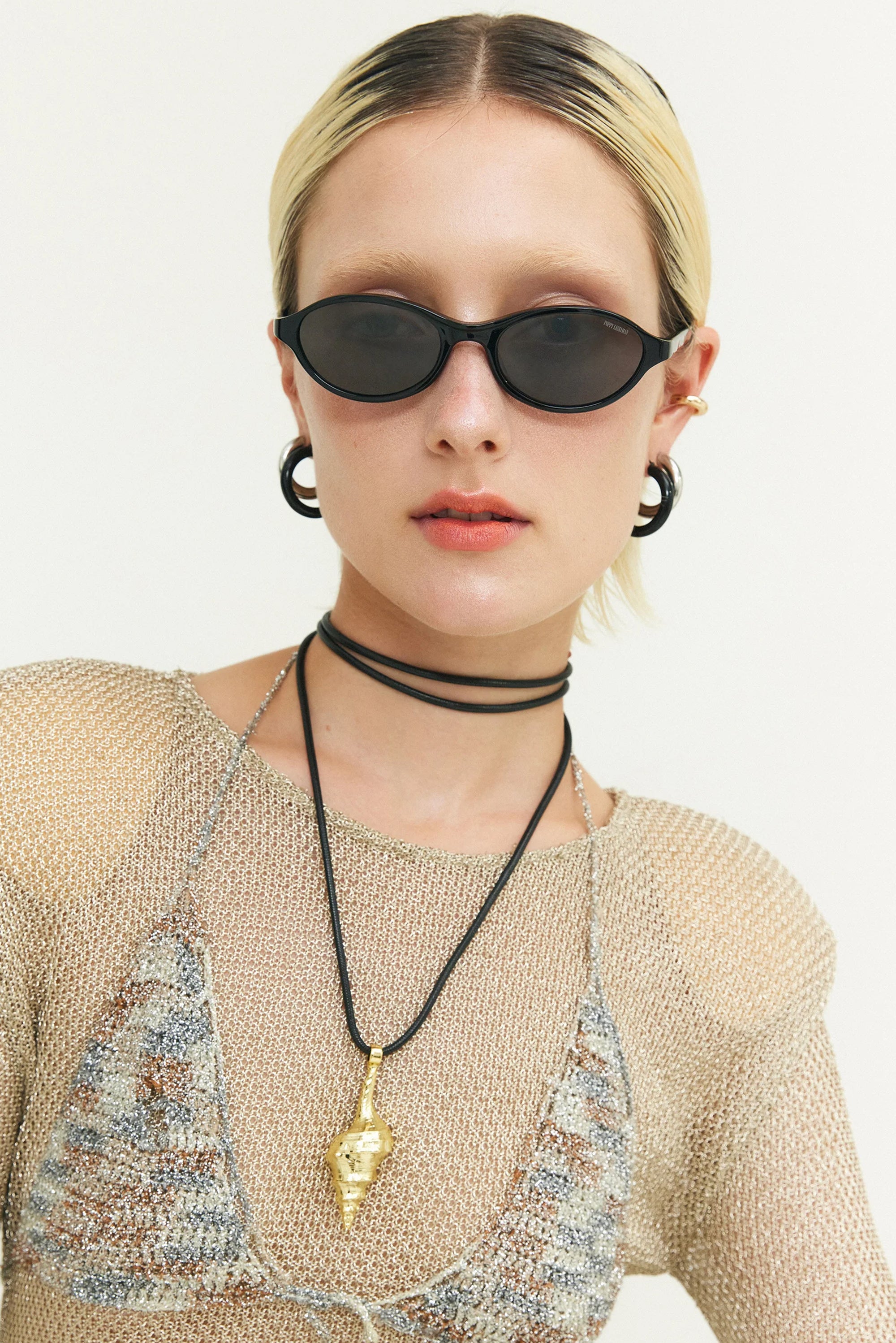 POPPY LISSIMAN Slaydrian Sunglasses - Black