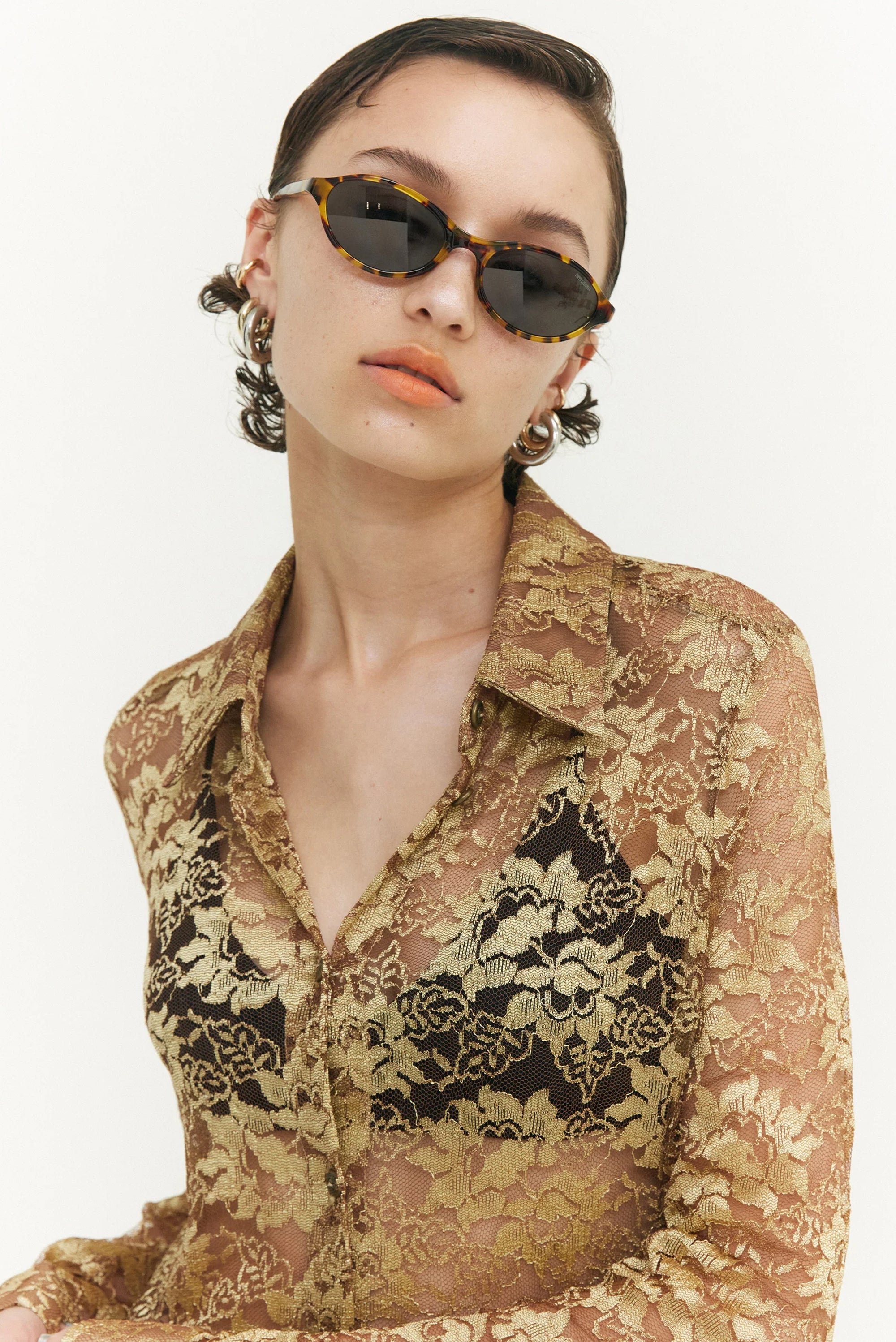 POPPY LISSIMAN Slaydrian Sunglasses - Torti