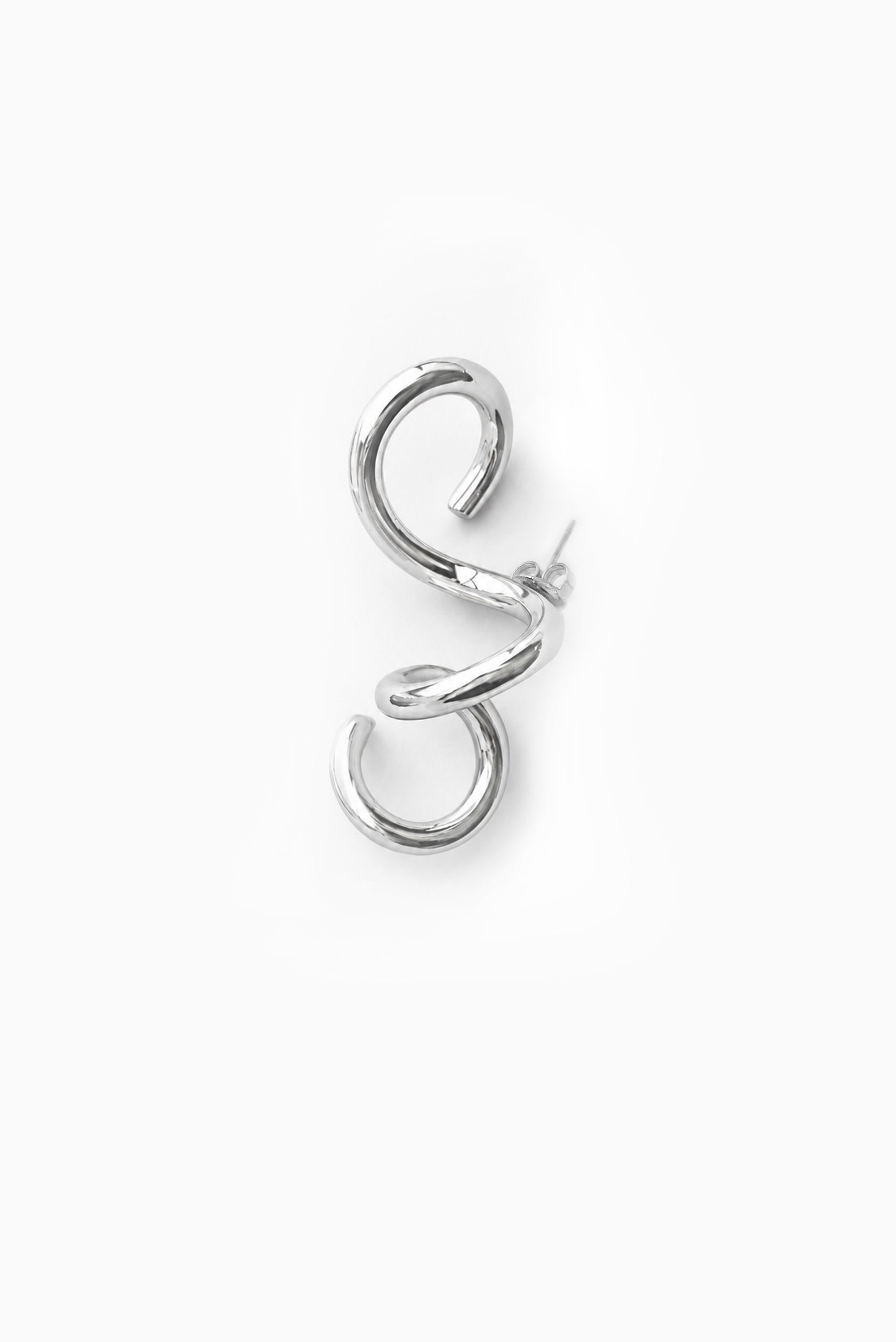 Arabesque Earring (Single) - Silver