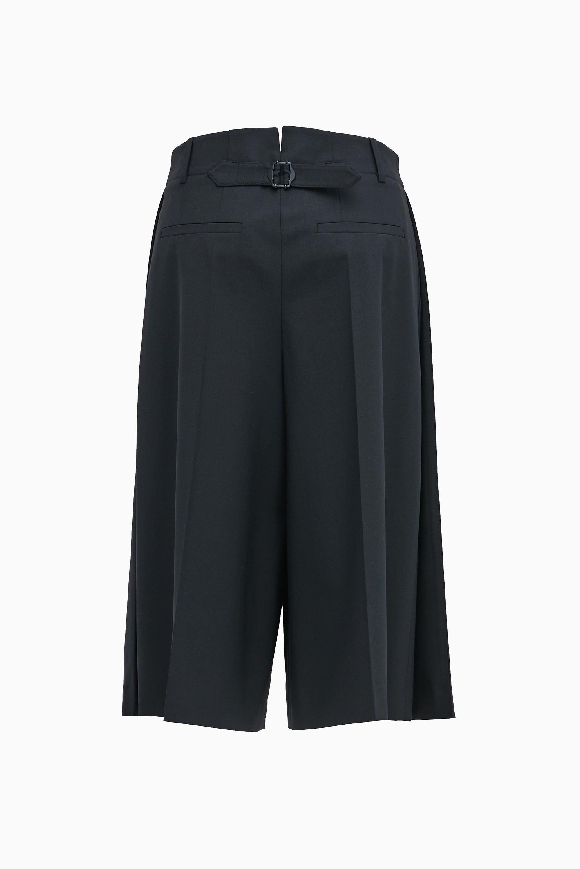 Short Tailored Pants - Black