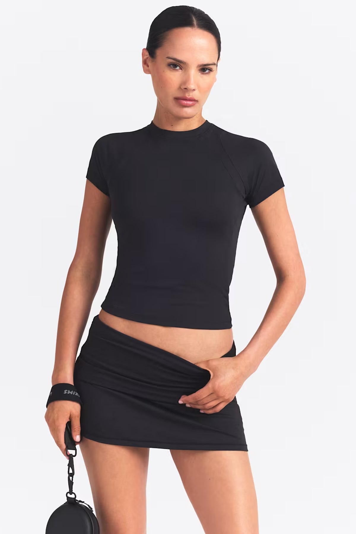 NikeSKIMS Airy Baby T-Shirt - Obsidian