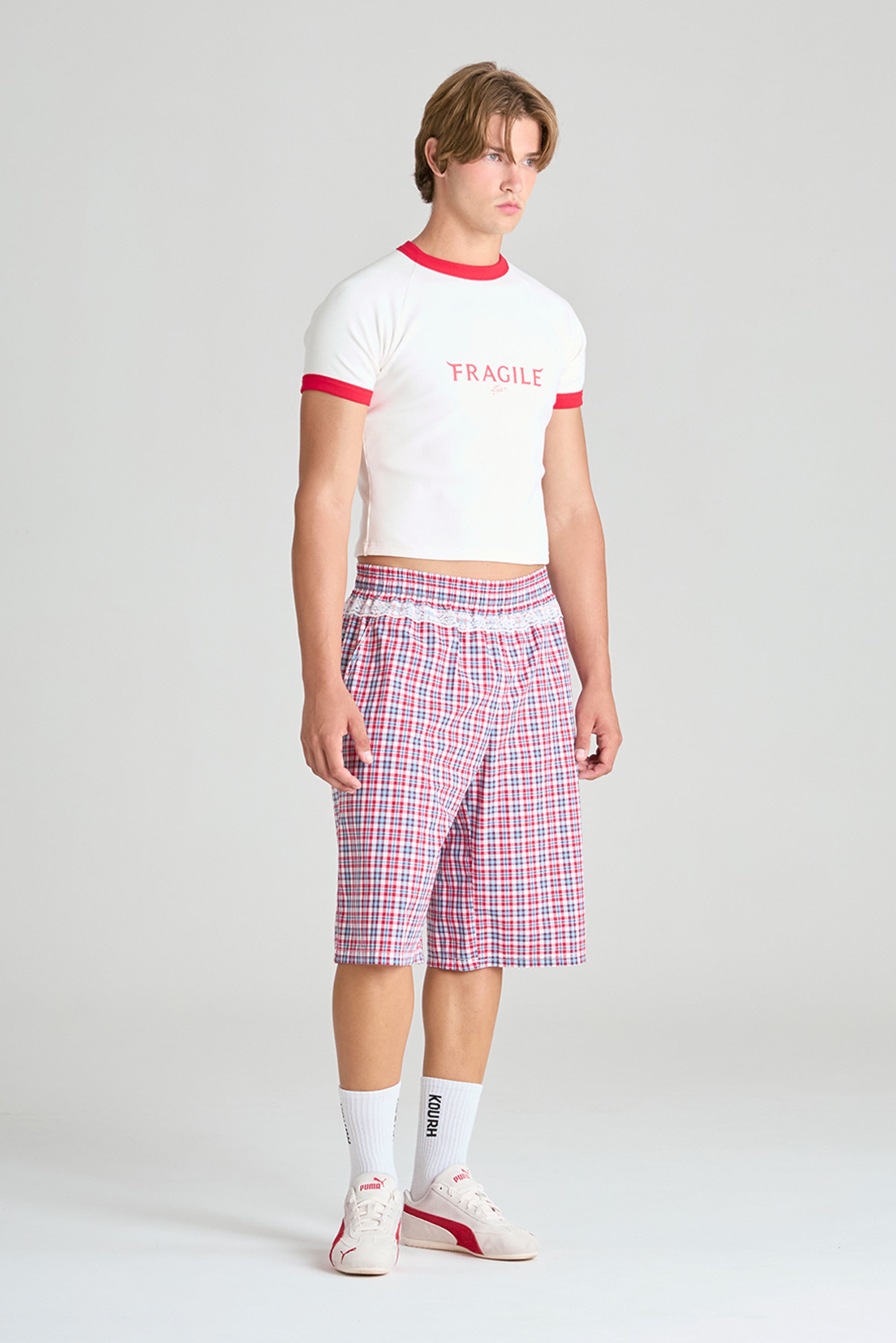 Fragile Baby Tee - Ivory