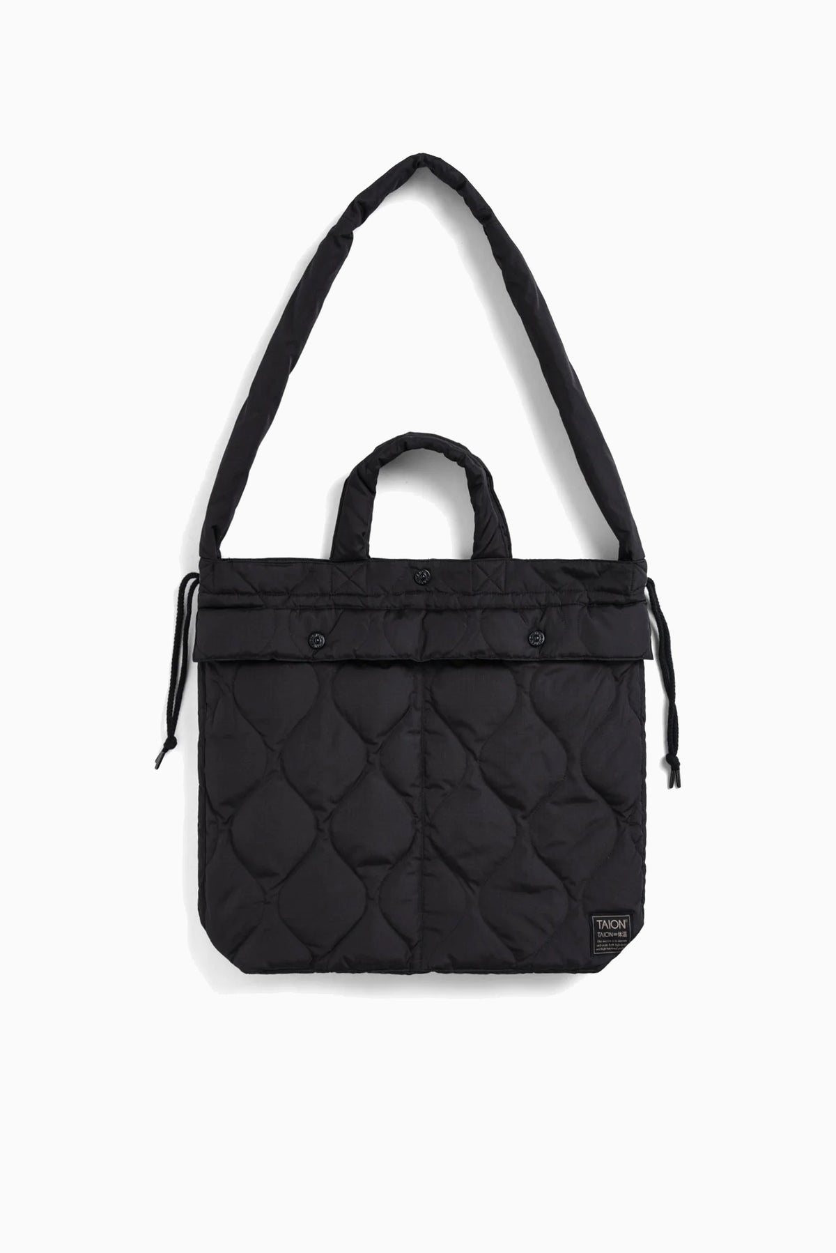 Military Crossbody Down Bag M (Soft Shell) – Black