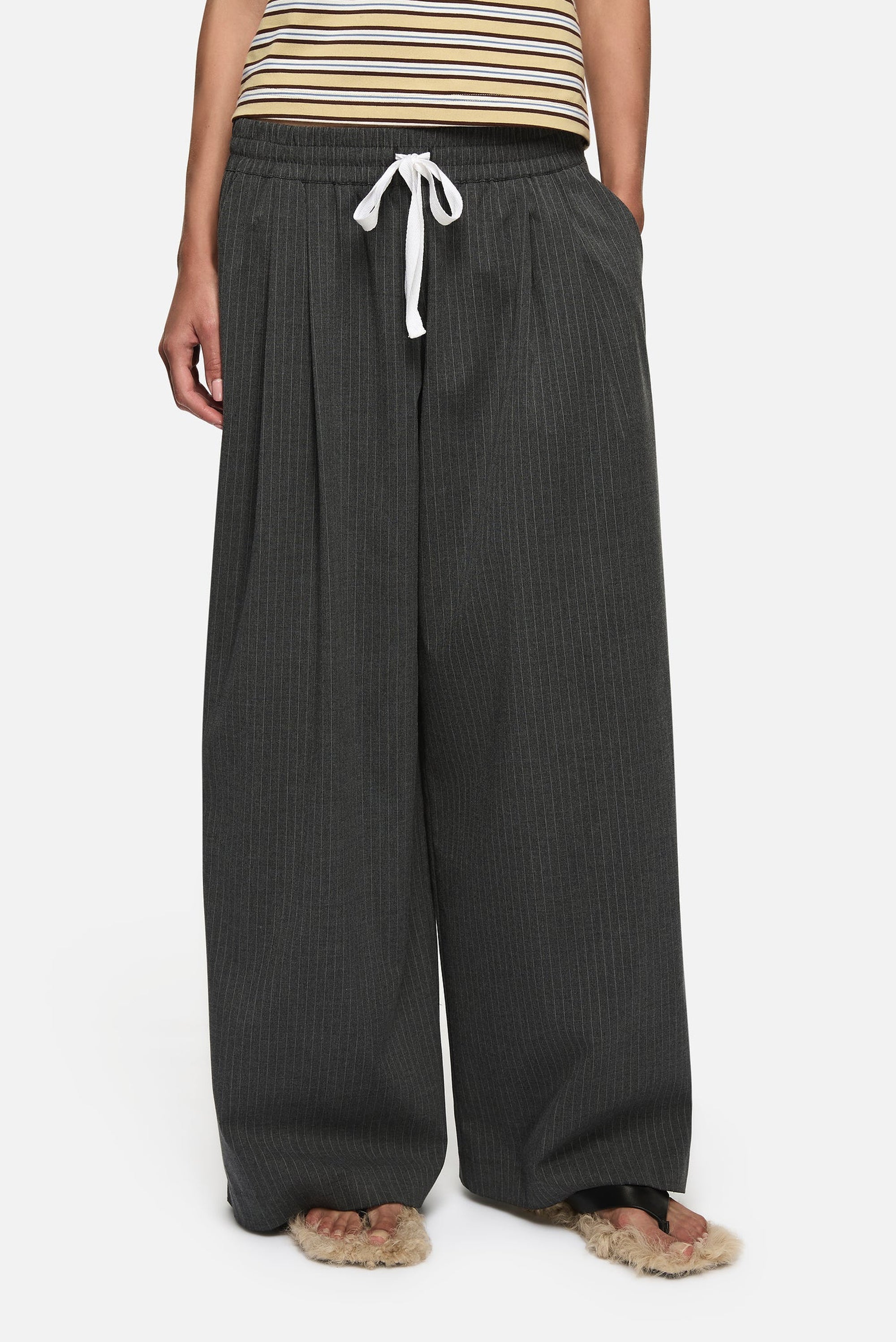 Mavis Trousers - Charcoal