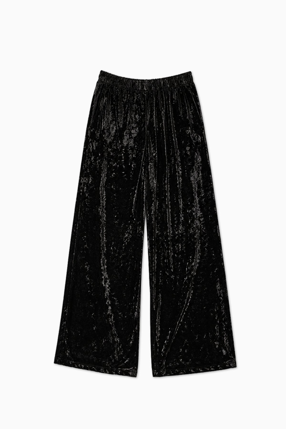 Venom Velvet Pant - Black