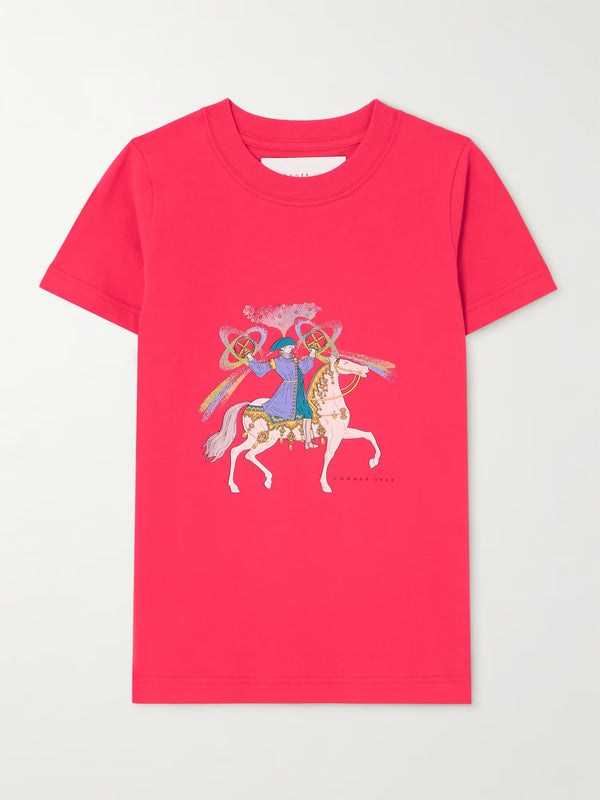 CONNER IVES  Red Camelot Baby T-Shirt - Red