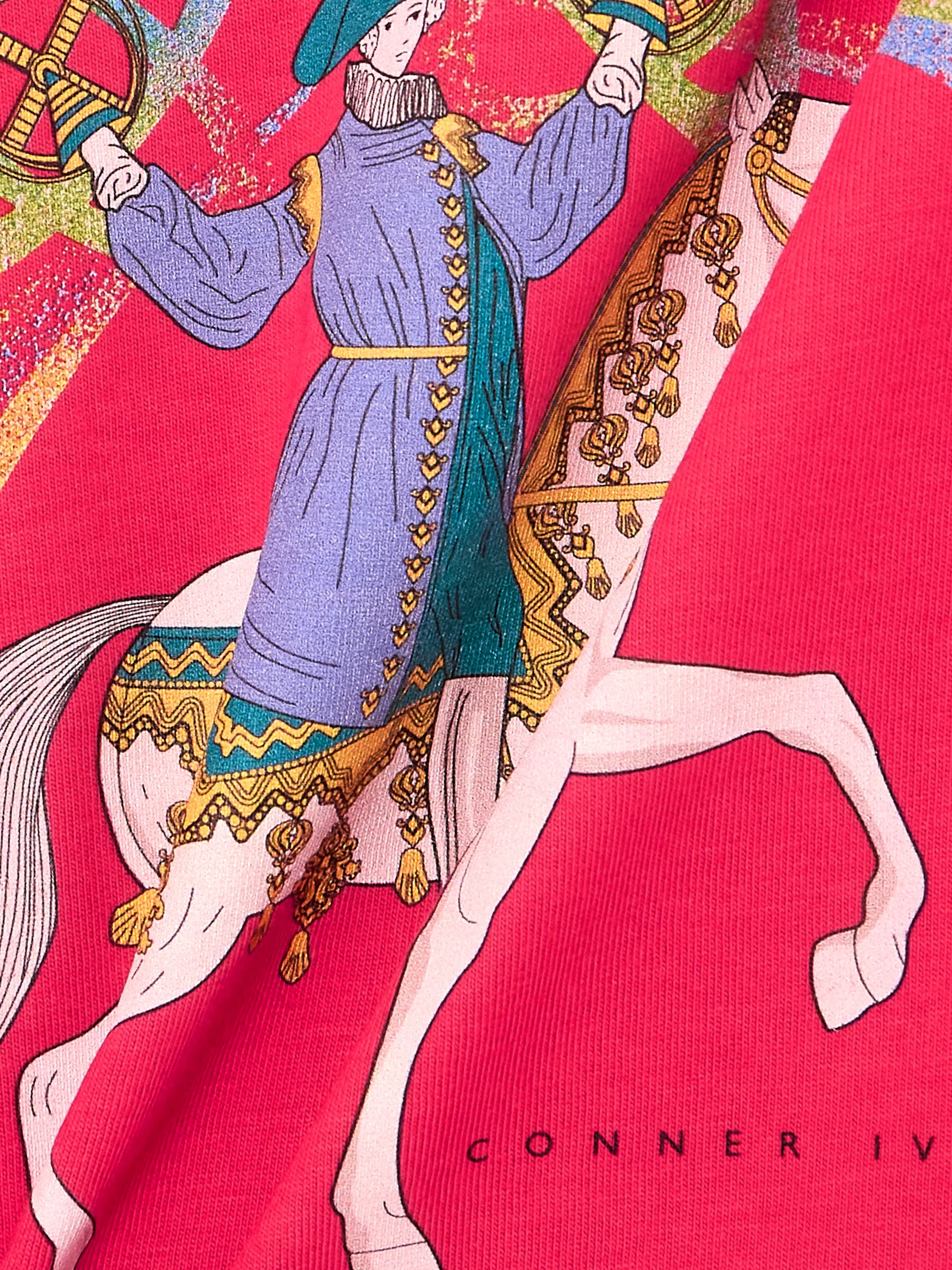 CONNER IVES  Red Camelot Baby T-Shirt - Red