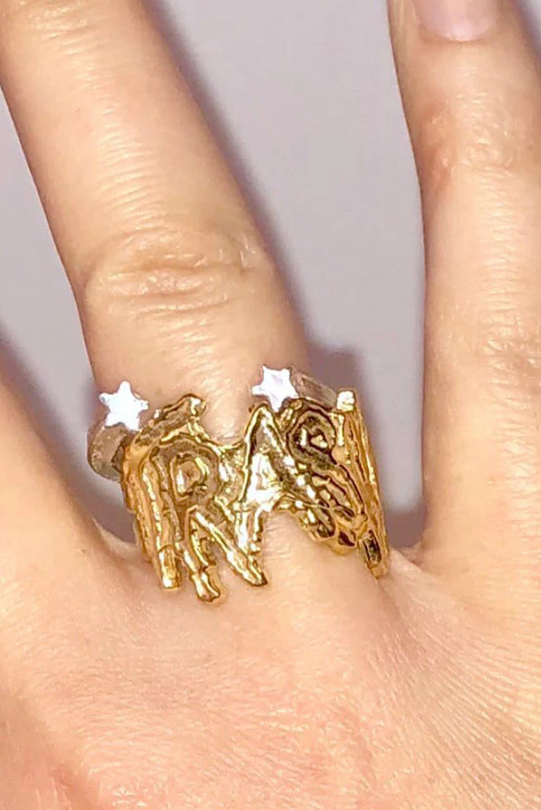 We See The Stars Ring- Silver