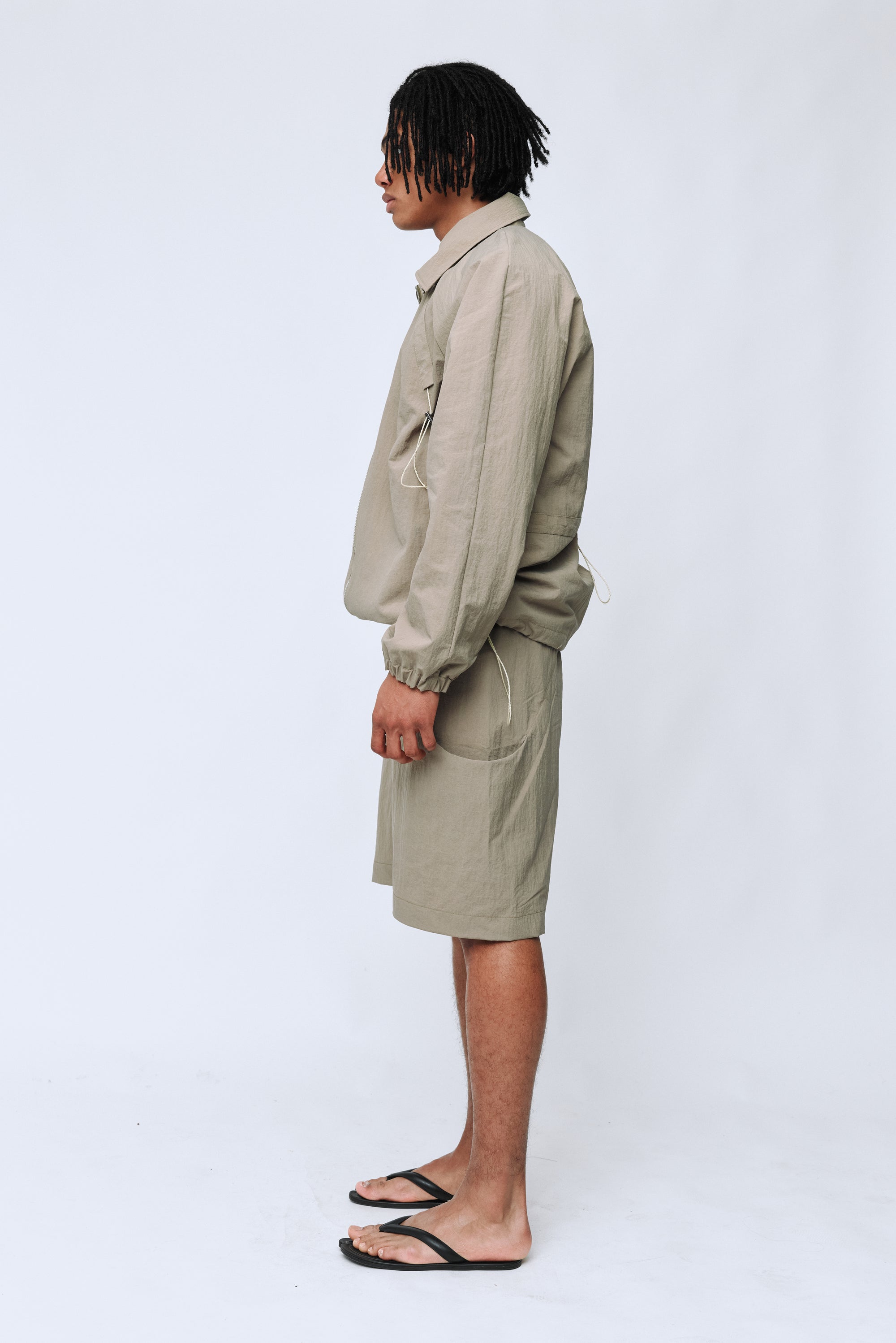 WYNN HAMLYN Men's Bungy Short - Khaki