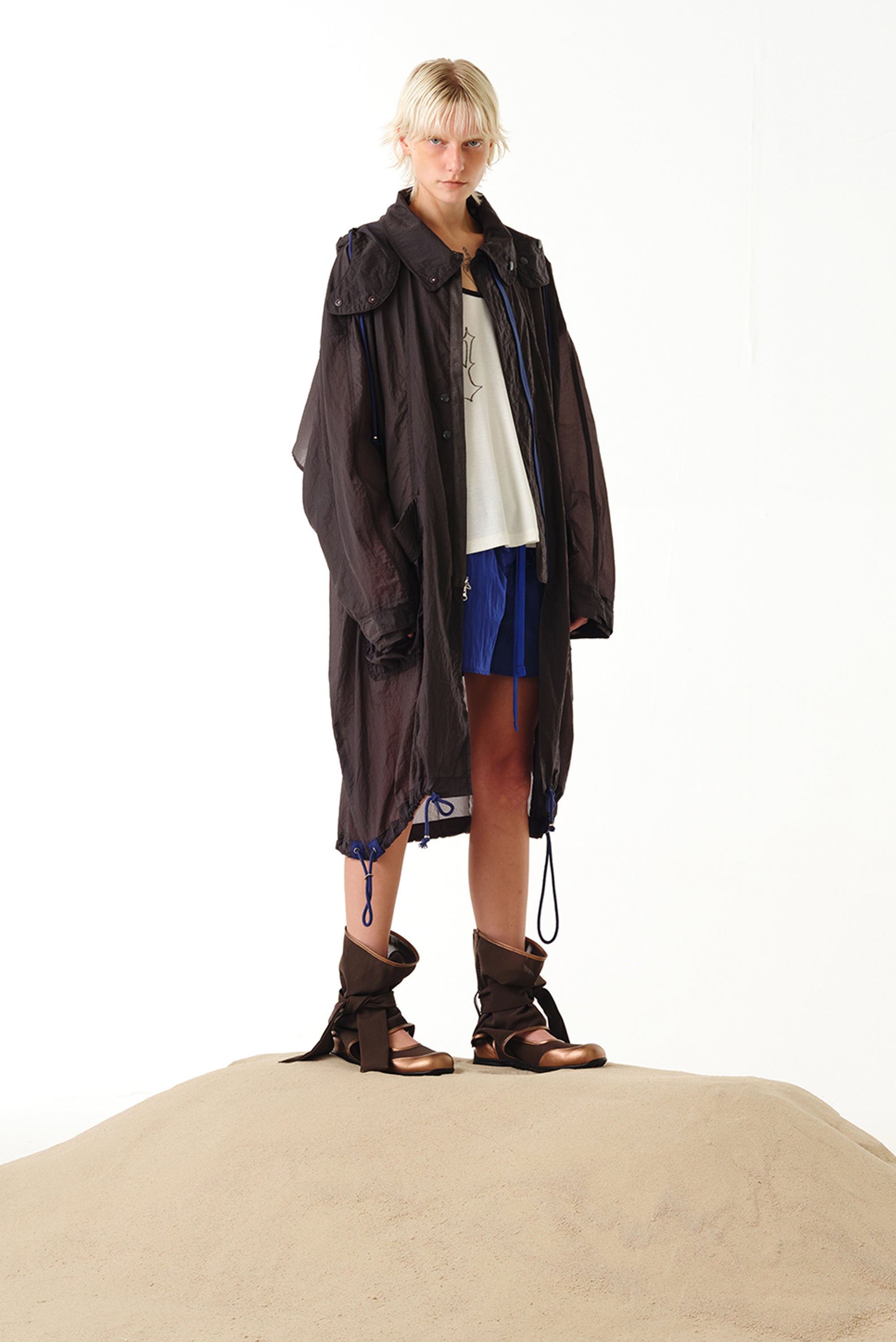 Cargo Pocket Wind Coat