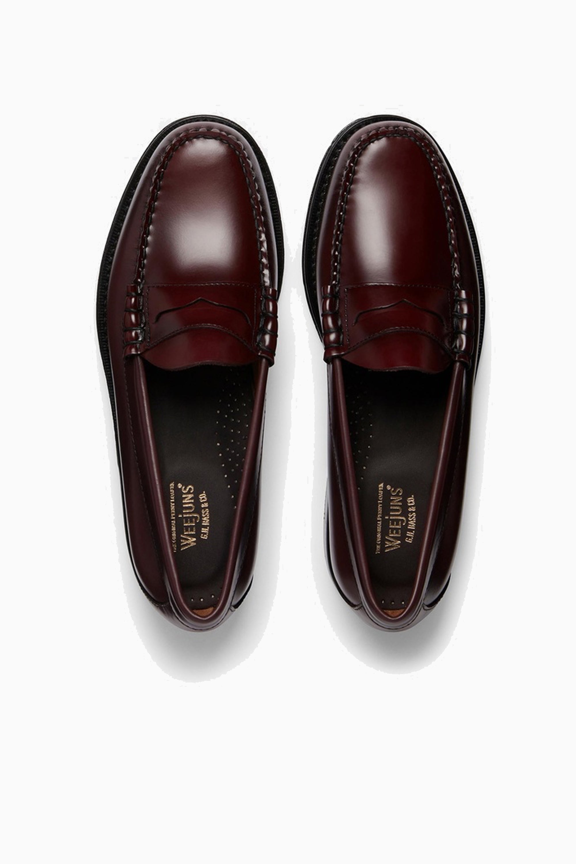 Larson Moc Penny - Wine Leather