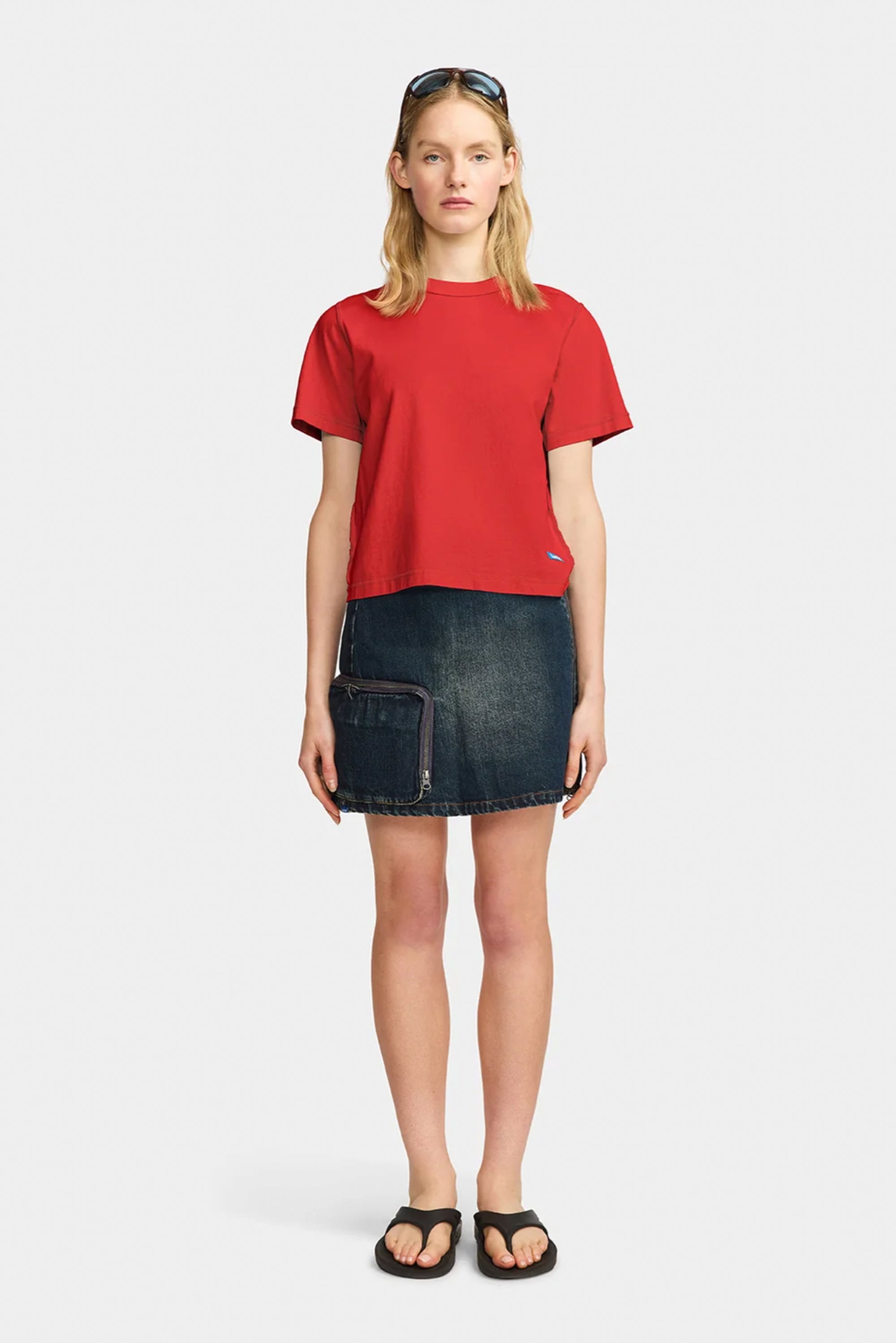 Wmns Blind Tee - Red
