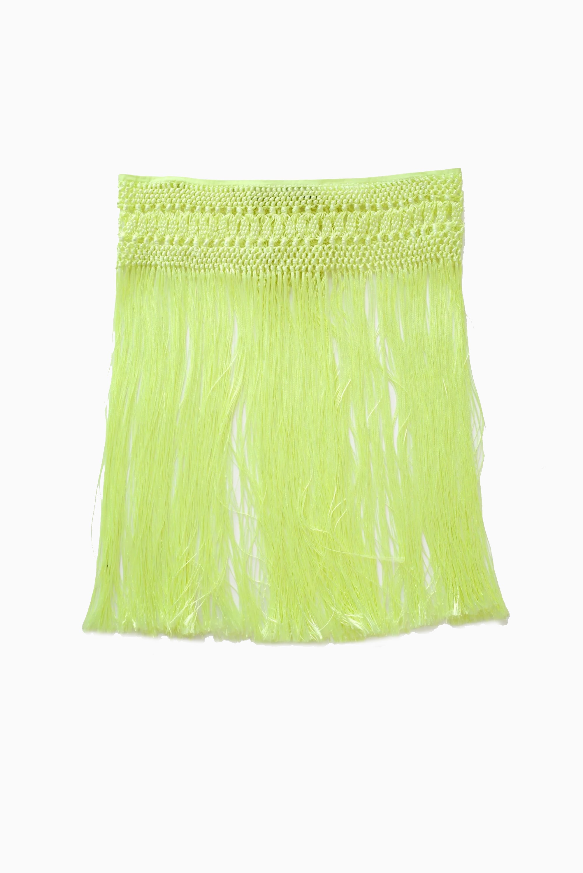 Macrame Belt - Neon Yellow